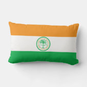 マイアミ市旗（フロリダ州） ランバークッション (裏面)