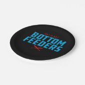 マイアミ底フィーダーズ野球ギフト ペーパープレート (アングル)