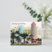 マイアミ挨拶 ポストカード (スタンド正面)