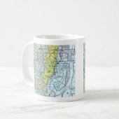 マイアミ断面図 コーヒーマグカップ (正面左)