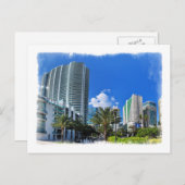マイアミ高層建物 – はがき (正面/裏面)