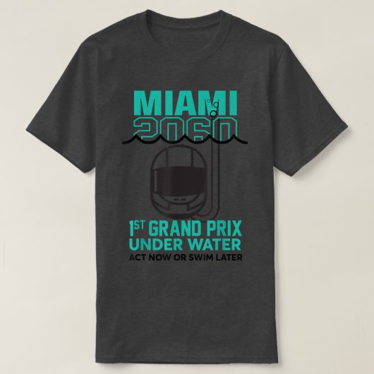マイアミ2060年度水上法グランプリ Tシャツ (デザイン正面)