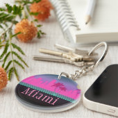 マイアミ – アクリルキーチェーン キーホルダー (正面右)