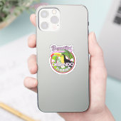 マイアミ・オーランド旅行ロゴ シール (スマートフォン)