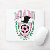 マイアミ サッカー バーシティスタイル  マウスパッド (マウス)