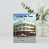 マイアミ・デコ・キャブ ポストカード (スタンド正面)