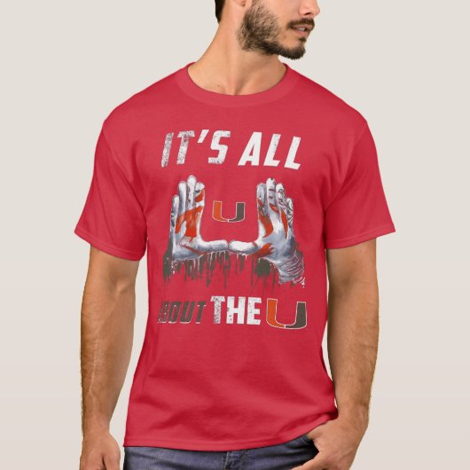 マイアミ・ハリケーンズ Tシャツ (正面)