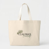 マイアミ パーム ブライド カスタム チック バチェロレッテ パーティー ラージトートバッグ (正面)