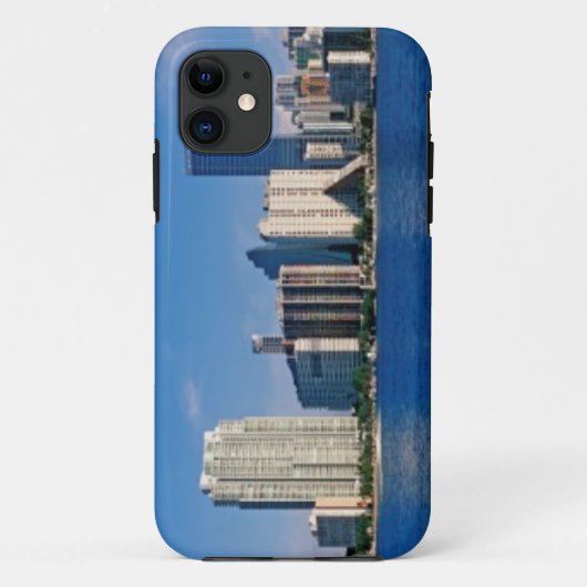 マイアミ、フロリダのスカイライン Case-Mate iPhoneケース (裏面)