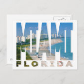 マイアミ、フロリダポストカード ポストカード (正面/裏面)