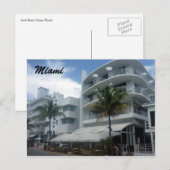 マイアミ フロリダ ポストカード (正面/裏面)