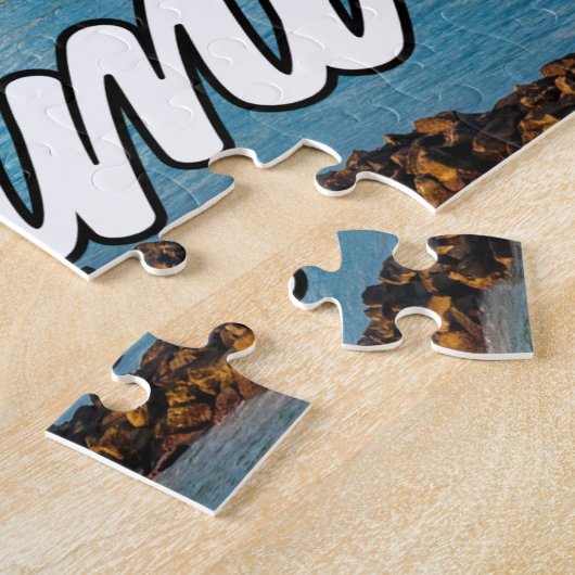 マイアミ、フロリダ、統一された州 ジグソーパズル (側面)