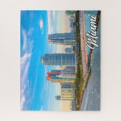 マイアミ、フロリダ、統一された州 ジグソーパズル (縦)