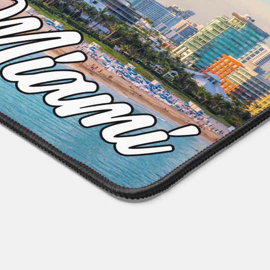 マイアミ、フロリダ、統一された州 デスクマット (コーナー)