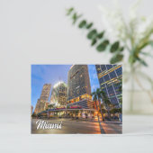 マイアミ、フロリダ、統一された州 ポストカード (スタンド正面)