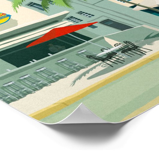 マイアミ ポスター (角)