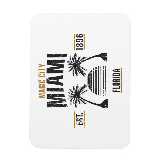 マイアミ マグネット (縦)