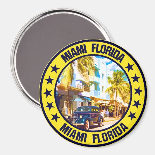 マイアミ マグネット (正面/裏面)