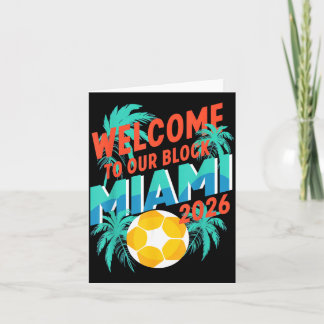 マイアミ 2026 サッカー ホストシティ トロカル アールデコ カード