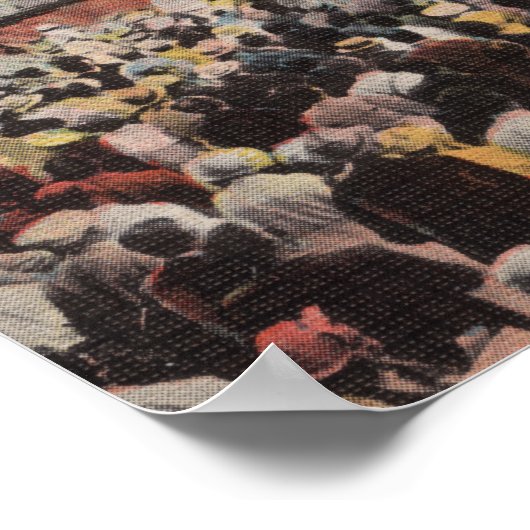 マイアミ， FL – ヒアレアパークの景色と馬 ポスター (角)