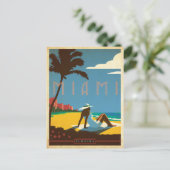 マイアミ, FL ポストカード (スタンド正面)