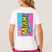 マイアミ Tシャツ (裏面)