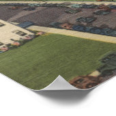 マイアミFL -海ドライブ&ルムスパーク ポスター (角)