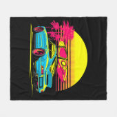 マイアミGTサマービーブ フリースブランケット (正面(横))