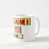 マイアミUSA – コーヒーカップ (正面右)