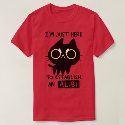 マイアリバイ Tシャツ (デザイン正面)