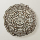 マイアンカレンダー枕。 ラウンドクッション (裏面)