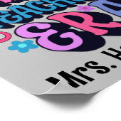 マイアート先生時代のポスター新学期 ポスター (角)