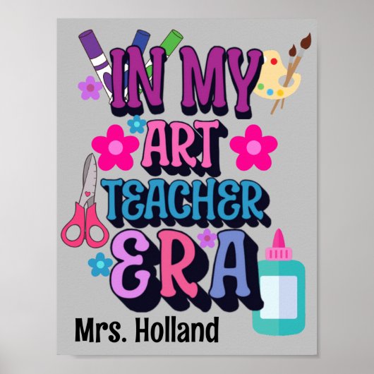 マイアート先生時代のポスター新学期 ポスター (正面)