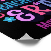 マイアート先生時代パーソナライズされた ポスター (角)