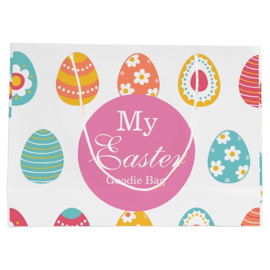 マイイースターグディーバッグ ラージペーパーバッグ (裏面)