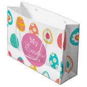 マイイースターグディーバッグ ラージペーパーバッグ (正面アングル)