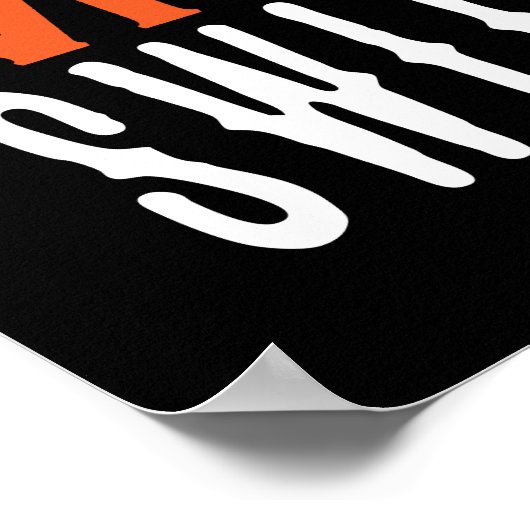 マイウィッチスイッチ面白いハロウィーン引用文とプリンをフリップ ポスター (角)