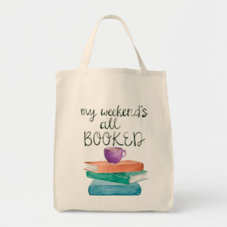 マイウィークエンドズオールブッキングトート トートバッグ