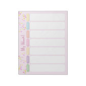 マイウィークメモ帳 ノートパッド (回転)