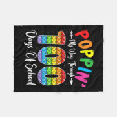 マイウェイスルー100日 フリースブランケット (正面(横))