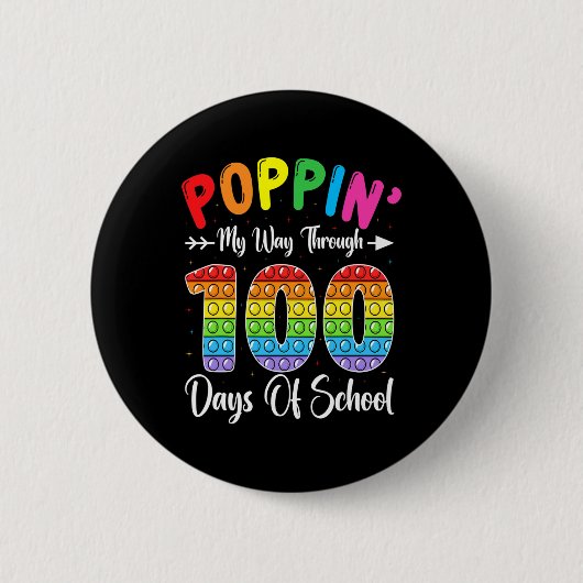 マイウェイスルー100日 缶バッジ (正面)