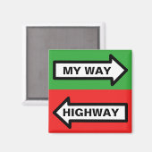 マイウェイ マグネット (正面/裏面)