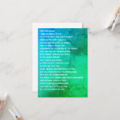 マイエフェシア3祈りの言葉 カード (正面/裏面インサイチュ)