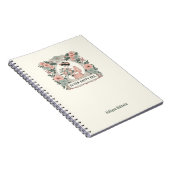 マイエラフローラヴィンテージ美学ノート ノートブック (右側)