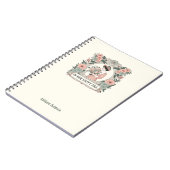 マイエラフローラヴィンテージ美学ノート ノートブック (左側)