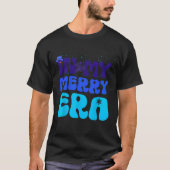 マイエラメリーークリスマスGroovyファミリーマッチングメリー Tシャツ (正面)
