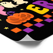 マイエラ不気味ーかわいい幽霊おかしいハロウィーン ポスター (角)