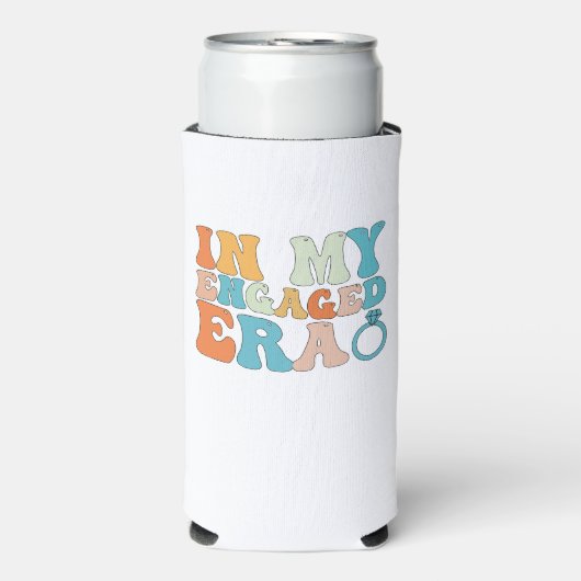 マイエラ婚約したーレトロ スリム缶クーラー (Seltzer正面)