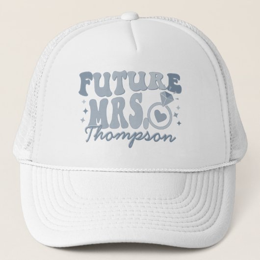 マイエラ婚約したー婚約ギフトカスタム婚約 キャップ (正面)