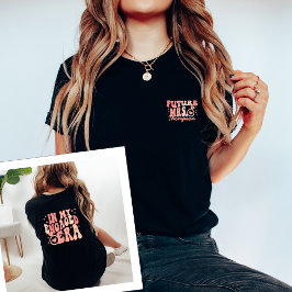 マイエラ婚約したー婚約ギフトカスタム婚約 Tシャツ